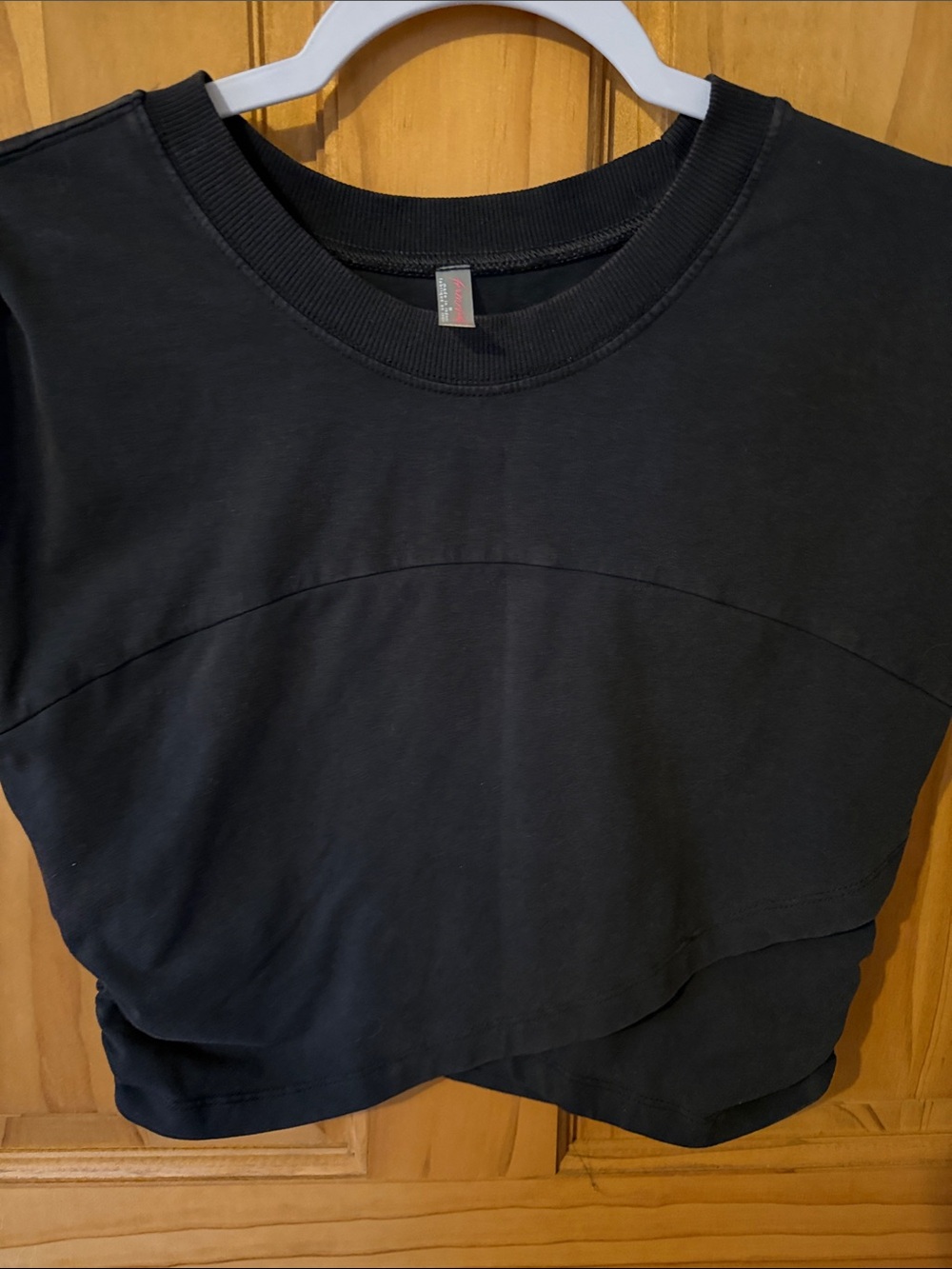 FP Movement by Free People Black Layered Crewneck Crop Top - Picture 5 of 5